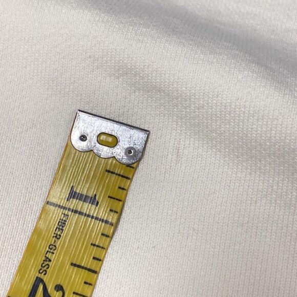 SIXTHREESEVEN Women's The Raglan Crewneck Sweatshirt in Butter Small READ (10-7) - Picture 7 of 7